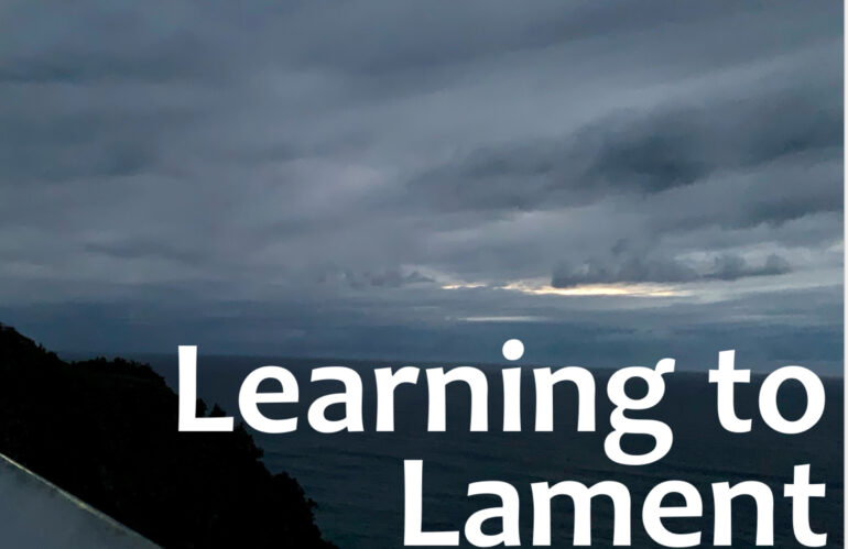 Learning to Lament (Psalm 13) 28 April